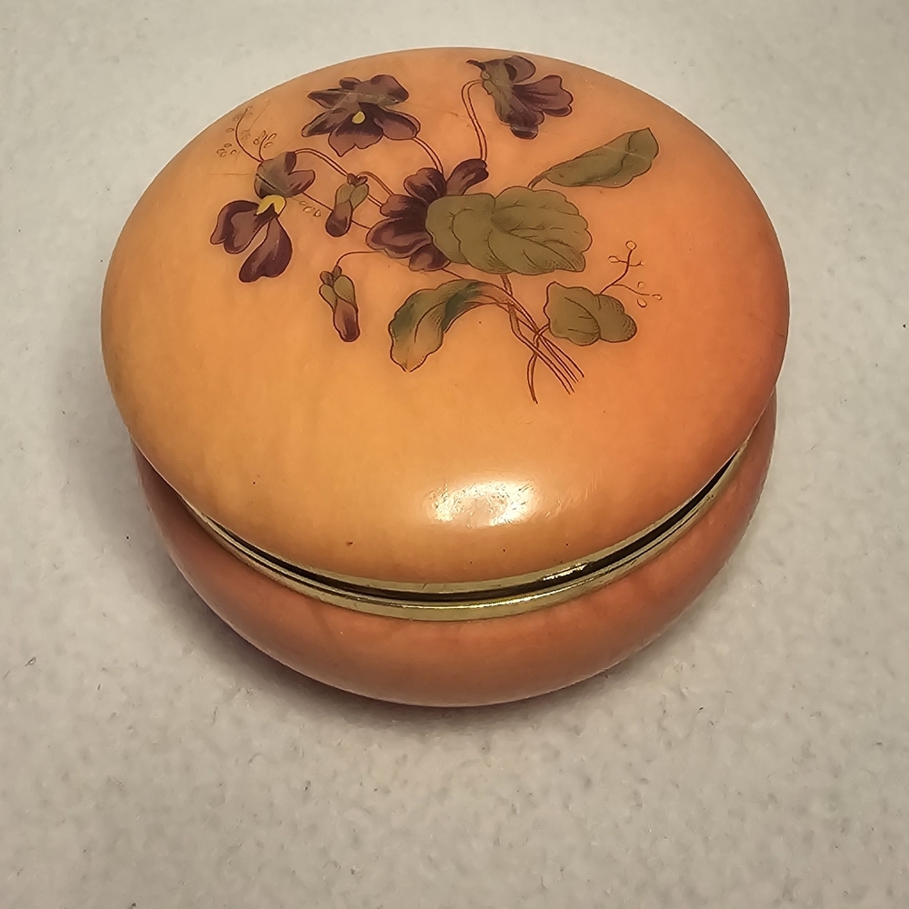Pink Alabaster Trinket Box